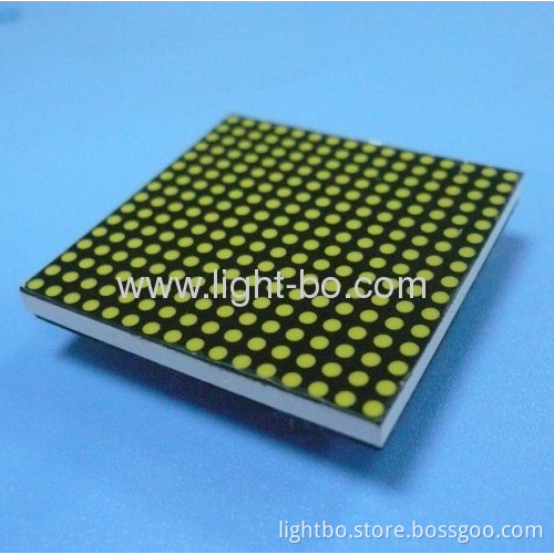 Ultra Bright White 1.8mm 16 X 16 Dot Matrix Led Display For Message Board, 40 X 40 X 3.5mm 